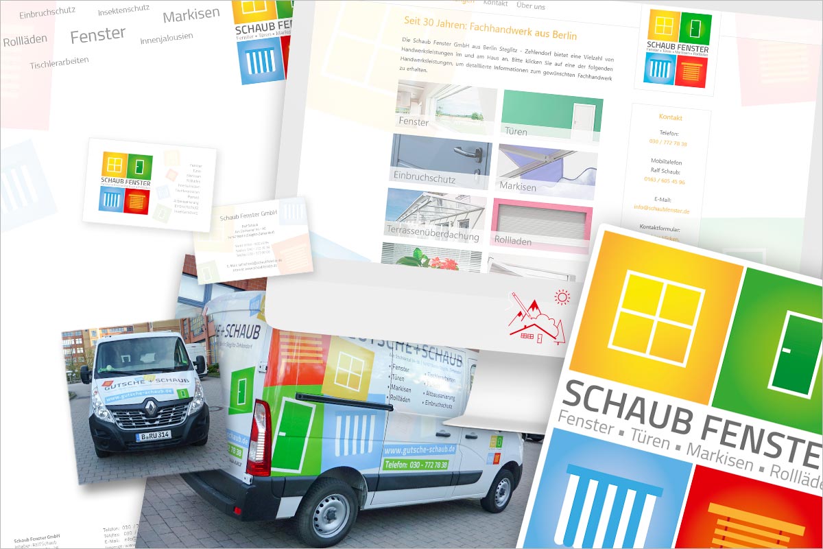 Corporate Design der Werbeagentur für Reutlingen + Tübingen